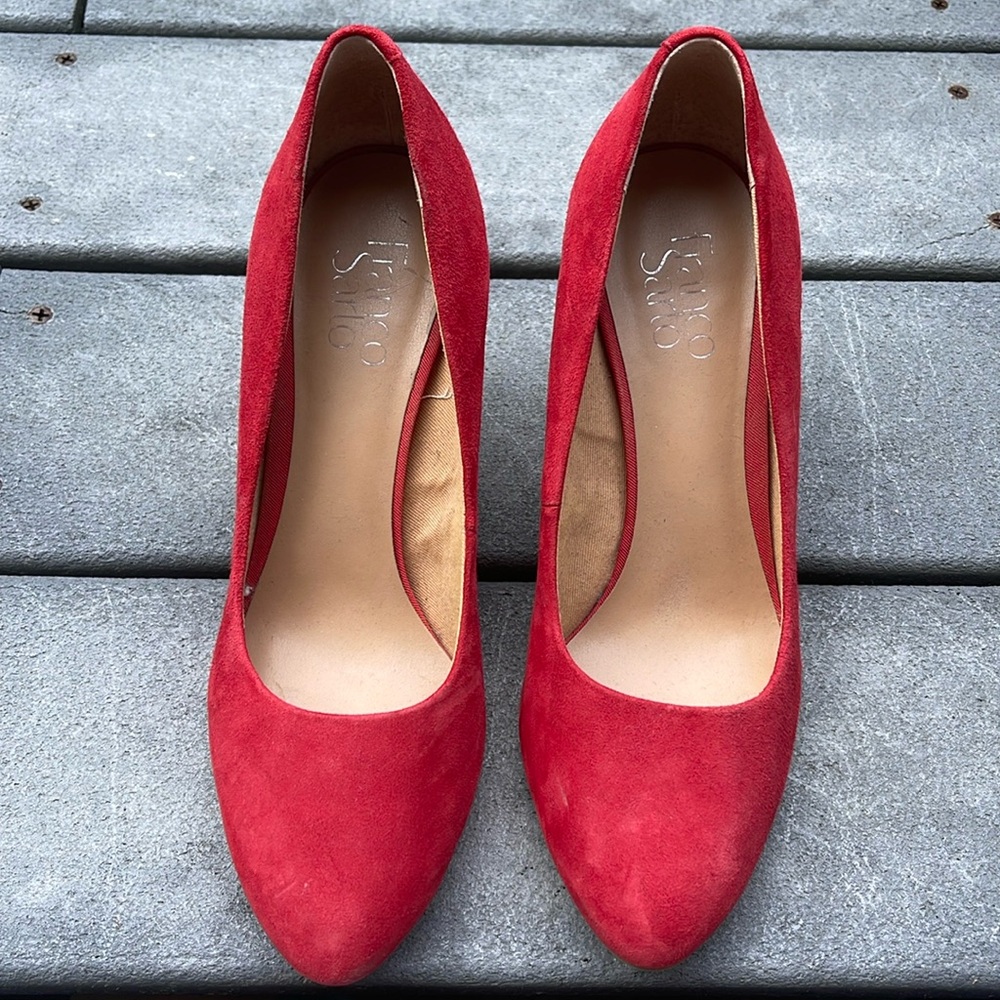Franco Sarto Cork Wedges 8 1/2